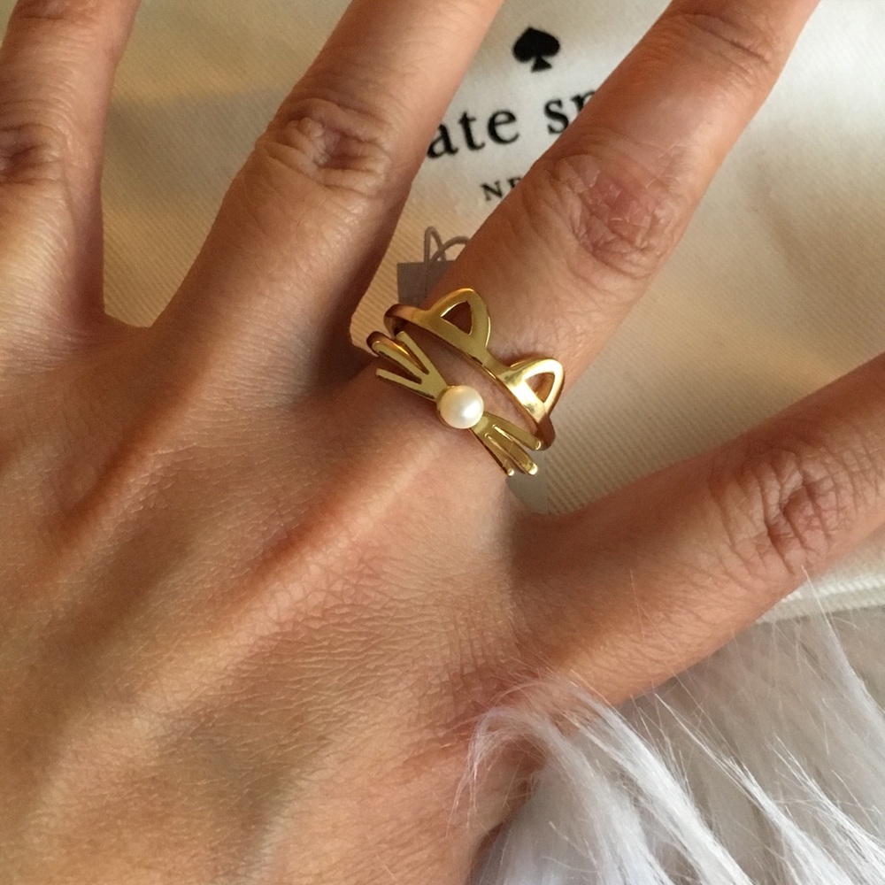 Kate spade gold cat ring - Picture 4 of 4